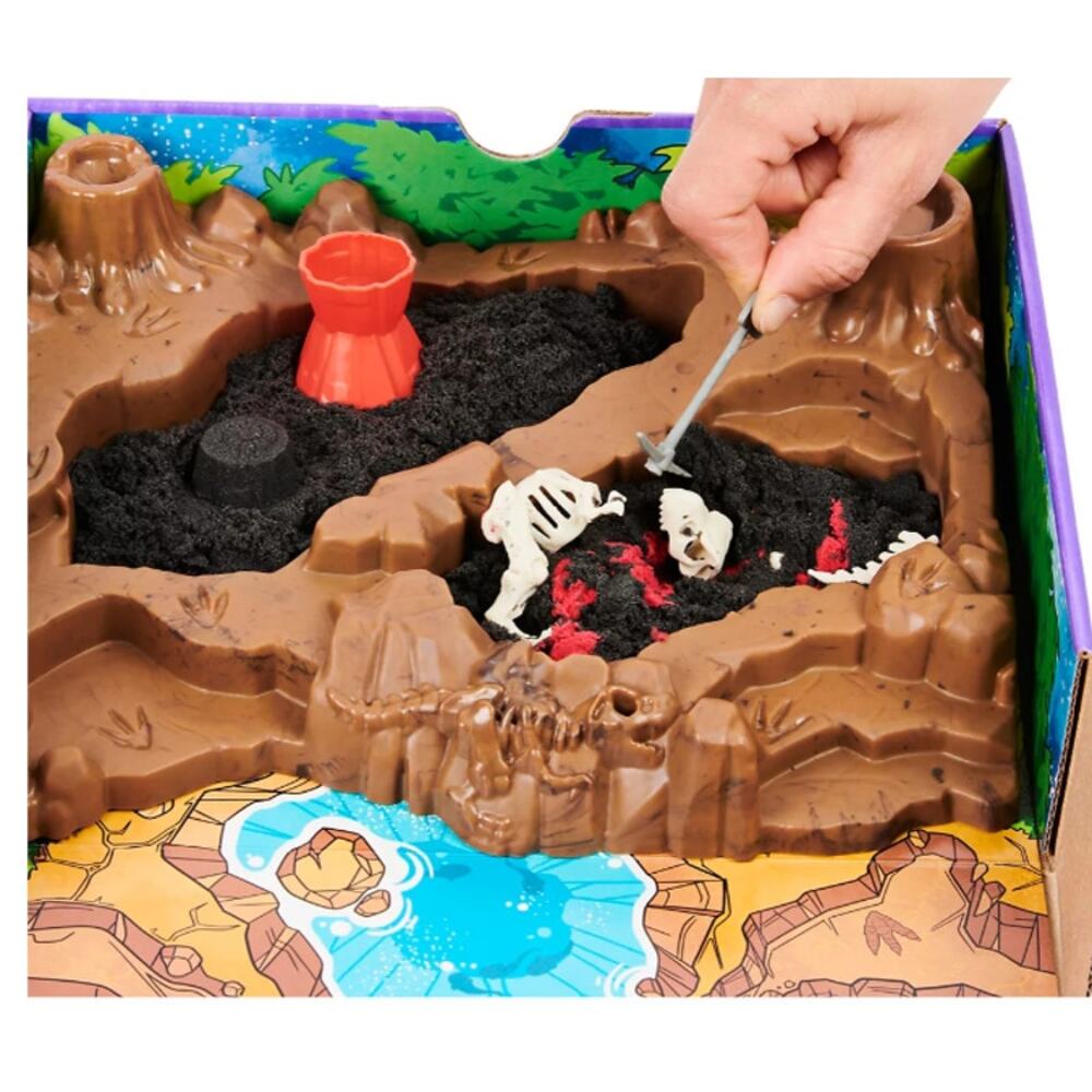 Kinetic Sand Dino Dig Playset with 10 Hidden Dinosaur Bones NWT - Picture 3 of 8